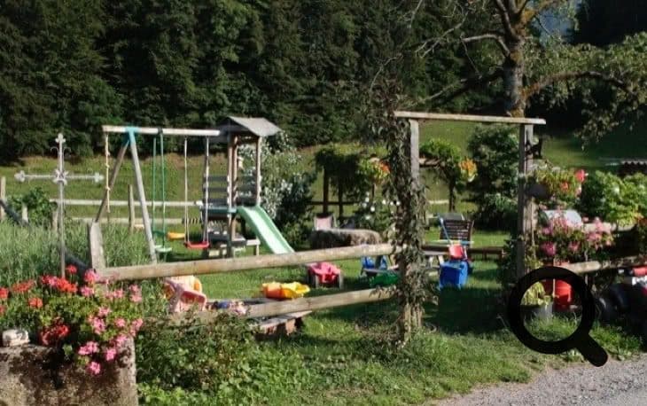 Jardin et vie de la ferme